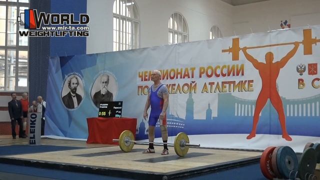 ЯРЫШКИН/YARISHKIN (67,М-80) 50R-53R-55х/55-60R-62х. Russian Champ.Masters 11-15.03.2020/S-Petersbur смотреть онлайн