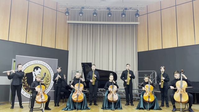 ВелиЧелло / VoZ&ДуХ - РНП "Выйду ль я на реченьку" / Б. Морен "Аритмичный джаз" смотреть онлайн