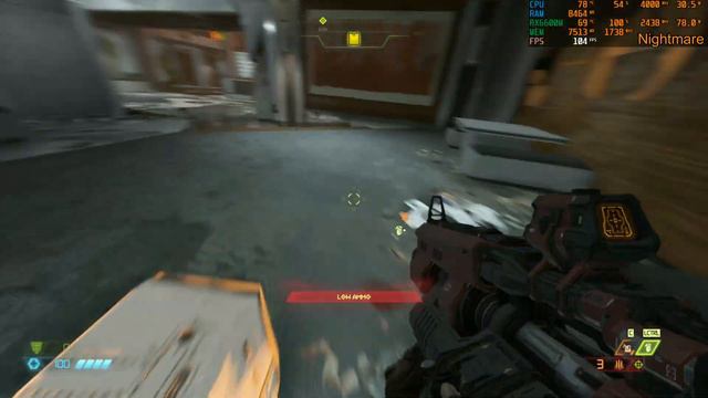 DOOM Eternal (Max Settings) - RX 6600M - R5 5600H - Lenovo Legion 5 смотреть онлайн
