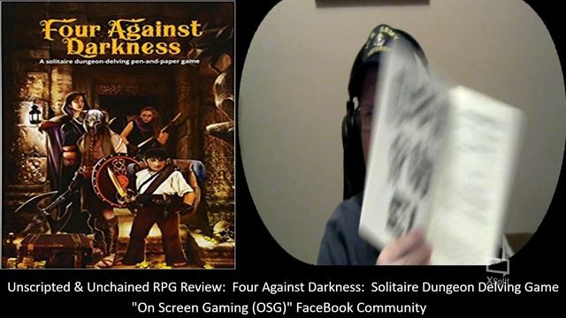 Four Against Darkness: A solitaire dungeon-delving pen-and-paper game смотреть онлайн