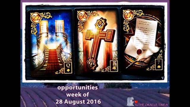 Week of 29 August 2016 FREE Love & general tarot & oracle forecast a secret banquet! смотреть онлайн