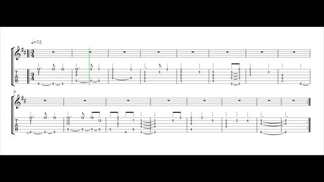 GREENSLEEVES (Traditional Song) | Jazz Guitar Tab смотреть онлайн