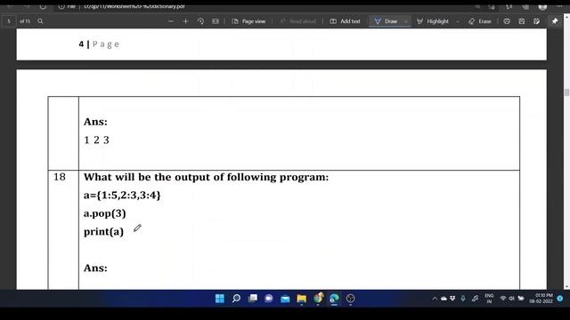 CLASS 11 CS REVISION DICTIONARY смотреть онлайн