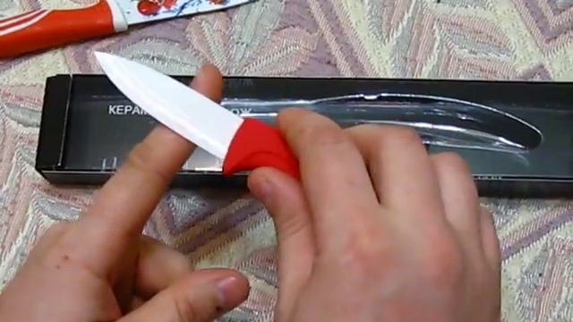 Распаковка и обзор ножей с керамическим лезвием. Сравнение керамических и металлокерамических ножей смотреть онлайн
