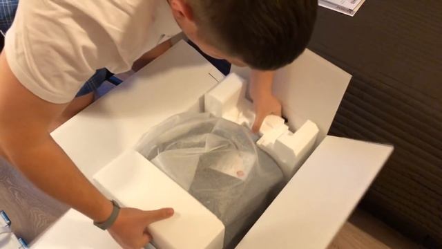 Моющий пылесос THOMAS DryBOX Amfibia распаковка смотреть онлайн