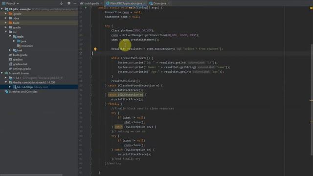 02 spring jdbc смотреть онлайн