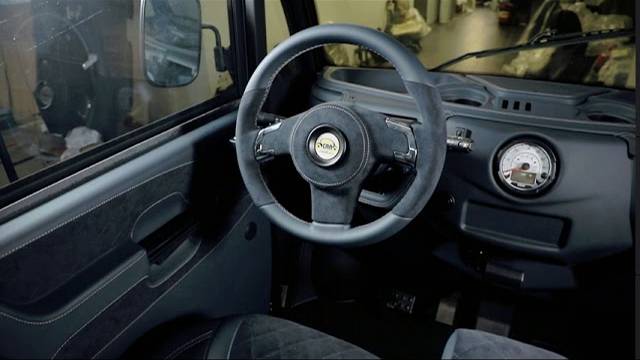 Электрокар Polaris - перетянули салон, торпедо, потолок, установили стеклоподъемники и шумоизоляция