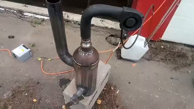 печь на отработке смотреть онлайн