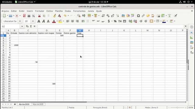 Faça já sua PRIMEIRA planilha no LibreOffice CALC (Software gratuito) смотреть онлайн