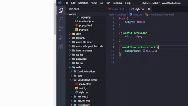 How To Custom Scrollbar In CSS смотреть онлайн