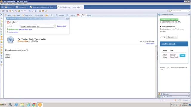 Lotus Notes Connector Overview смотреть онлайн