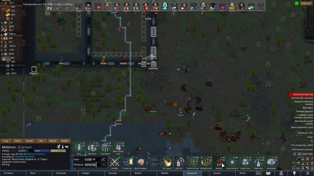 Finishing TONIGHT, PART 2 | RimWorld Multiplayer Live! смотреть онлайн