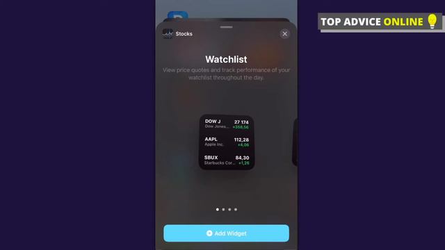 How To Add STOCK Widget On iPhone iOS 14 смотреть онлайн