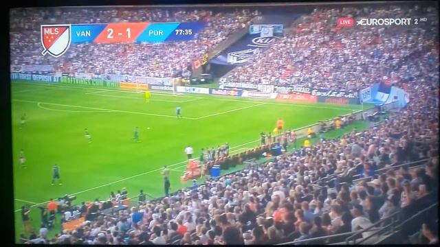 Vancouver Whitecaps vs Portland, BC Place, Kudo der höfliche Japaner, first Goal in the first play смотреть онлайн