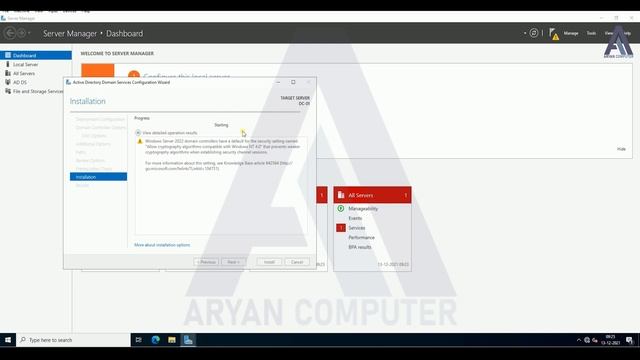 How to Install Domain Controller Server 2022, Configure Active Directory Windows Server 2022 смотреть онлайн