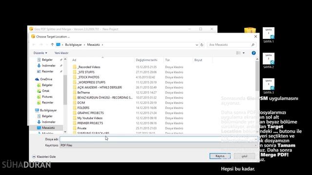 Merge PDF Files - PDF Dosyaları Birleştirmek смотреть онлайн