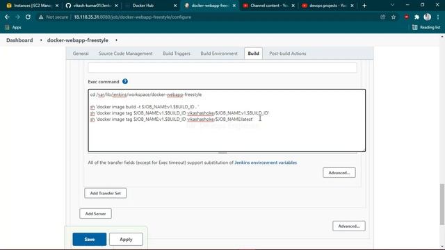 Jenkins Freestyle End to End Complete DevOps project | Github | Dockerhub| Dockerhost | Jenkins | смотреть онлайн