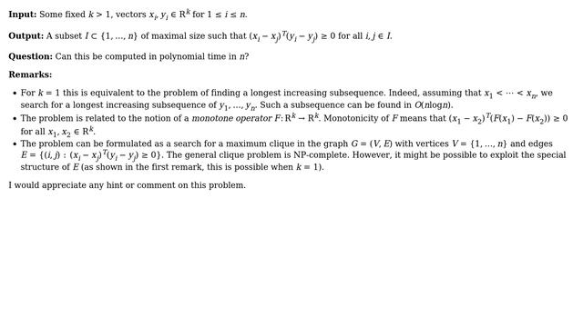 Computer Science: Polynomial time algorithm for finding a maximal monotone subset смотреть онлайн