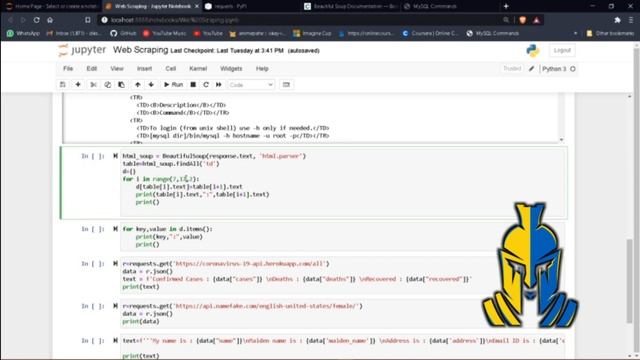 15 Days of Code | Day 14 | Python Warriors [Web Scraping] смотреть онлайн