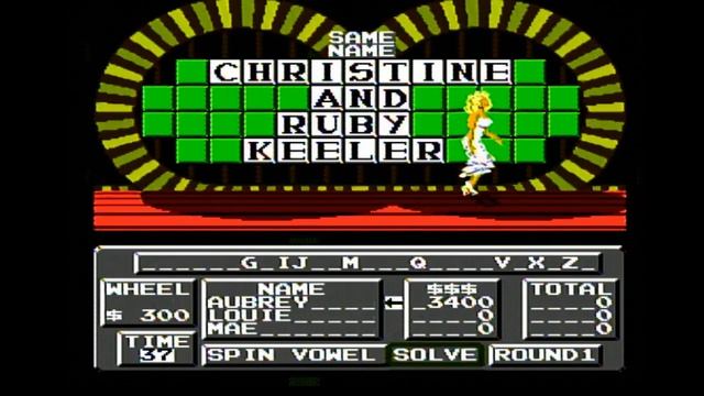 NES Wheel of Fortune Family Edition 11th Run Game #14 смотреть онлайн