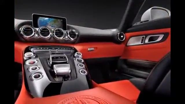New 2015 Mercedes AMG GT Sports Coupe Official Shots of the Interior смотреть онлайн