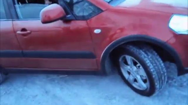 Suzuki SX4: клиренс и 4wd в горку
