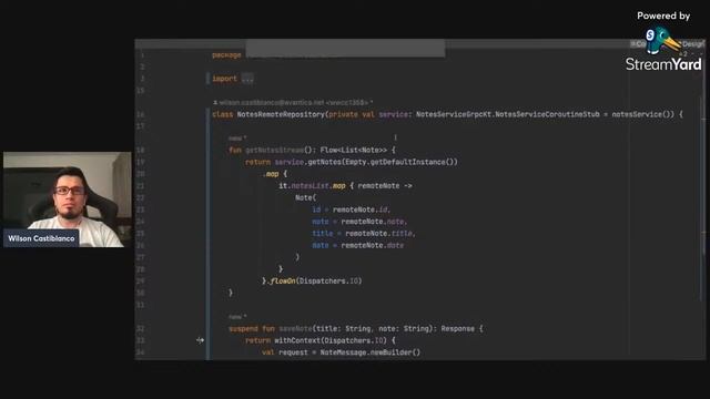 Creando una app de notas sincronizada con gRPC смотреть онлайн