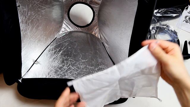 Софтбокс Godox 40x40 и крепление S-типа с Aliexpress