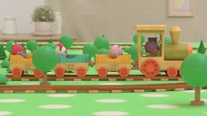 Малышарики | Паровозик | №103 | Сахалыы мультик | Дубляж