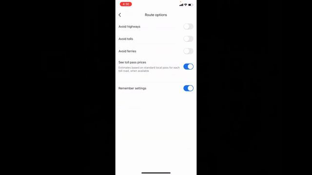 How to Avoid Tolls on Google Maps iPhone | Avoid Highways | Avoid Ferries смотреть онлайн