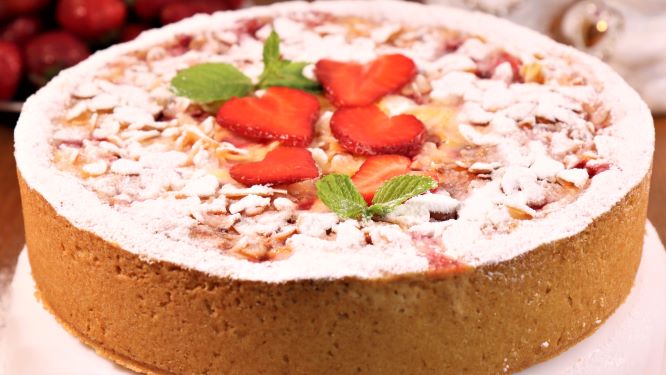 Просто.Быстро.Вкусно. Сметанник с Клубникой. Простой рецепт смотреть онлайн