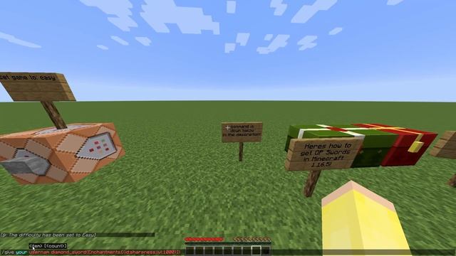 How to get OP Swords in Minecraft 1.16.5! смотреть онлайн