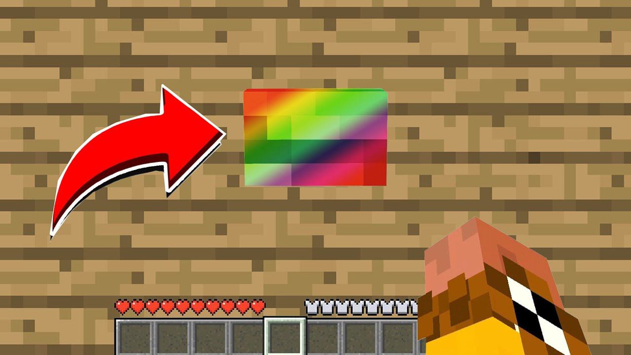 НАЖМИ НА ЭТУ РАДУЖНУЮ КНОПКУ ЧТОБЫ ВЫЖИТЬ МАЙНКРАФТ! смотреть онлайн