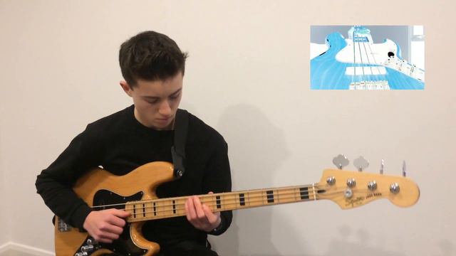 Squier by Fender Vintage Modified Maple Jazz bass demo смотреть онлайн