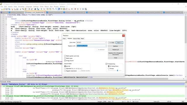 WebSphere Portal Profile Not Found | FileNotFoundException server.xml смотреть онлайн