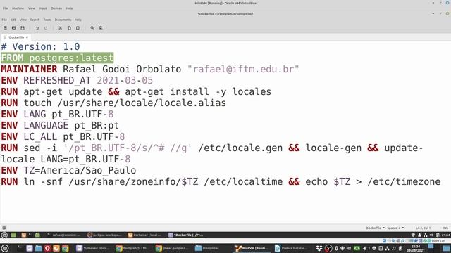 Instalação do PostgreSQL e do pgAdmin com Docker no Linux Mint 20.2 смотреть онлайн
