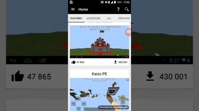 Как скачать карту в майнкрафте пе 0.14.0?