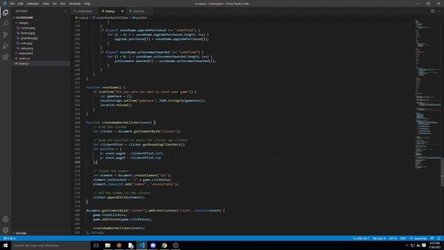 HTML & JS - How to make an incremental/clicker game - #7 Numbers on click смотреть онлайн