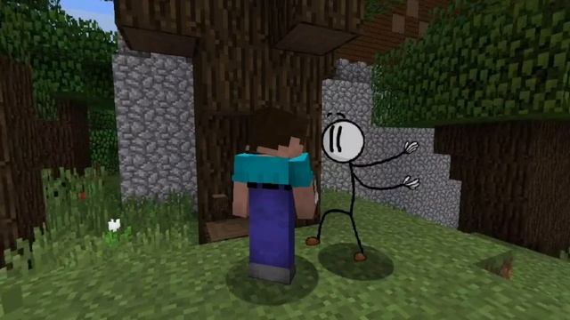 360° POV: Among Us Henry Stickmin Distraction Dance in Minecraft смотреть онлайн