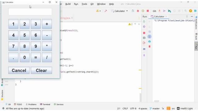 how to make Calculator Java Project using Swing смотреть онлайн