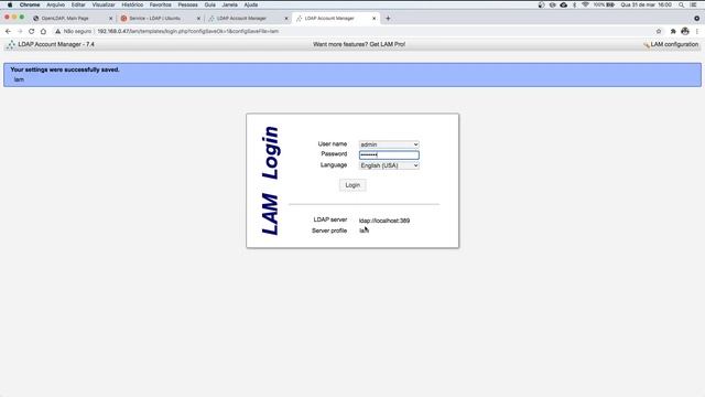 AASR - OpenLDAP - instalação e configuração смотреть онлайн