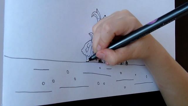 Рисует 6-летняя Юния. Draws 6 year old Junia смотреть онлайн