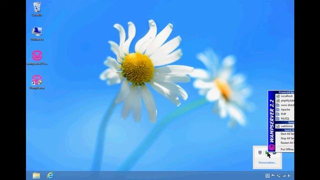 Installation WAMPSERVER PHP MYSQL смотреть онлайн