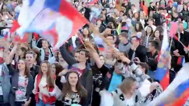 Флешмоб "День Победы", Блокнот Россоши, 05.05.17 смотреть онлайн