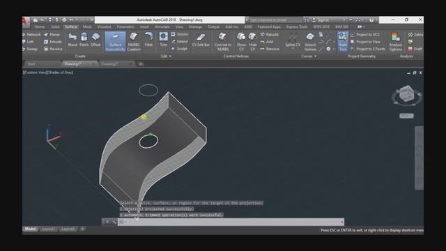 Project Geometry in AutoCAD #AutoCAD #Engineering #engineeringDrawings смотреть онлайн