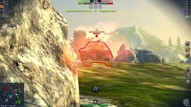 Потею в циферки на WZ-113G FT - World of tanks Blit.18+ смотреть онлайн