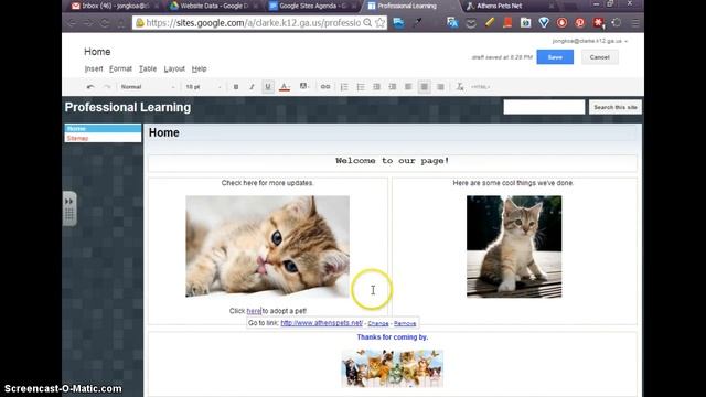 Adding Links On Your Google Site смотреть онлайн