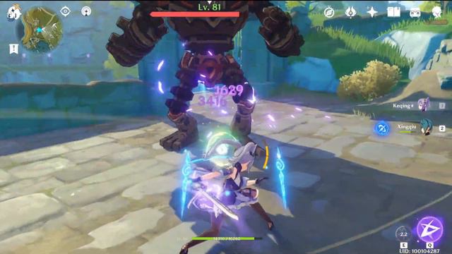 [Genshin Impact] Keqing: gearing for battle! Xingqiu duo for constant Electro charge??? смотреть онлайн