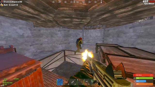 BALLOON RAIDS in RUST! смотреть онлайн