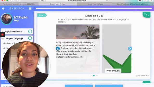 Placement Questions - ACT English смотреть онлайн